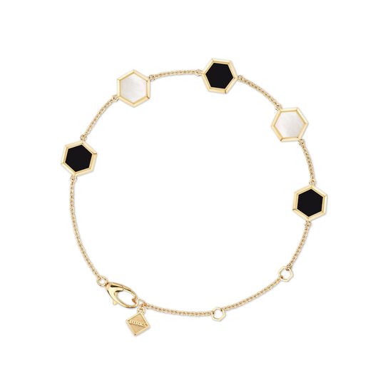 Birks Bee Chic Mother-of-Pearl and Onyx Bracelet image number 0